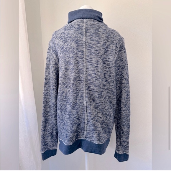 Urban Outfitters Abel Brown Streaky Button Up Men’s Shawl Cardigan - Picture 2 of 5